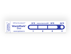 Indicateur de température WarmMark Duo