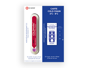 Carte de température Coldchain